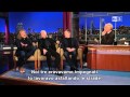 David Letterman Show - Led Zeppelin [3-12-12, SUB ITA]