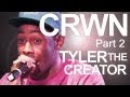 CRWN w/ Elliott Wilson Ep. 1 Pt. 2: Tyler The Creator Talks Family, Goats, and Playing w/ The Roots