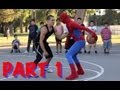 Spiderman Plays Basketball.... Amazing Spiderman 2