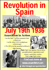 Spanish revolution poster