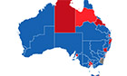 Australia election map