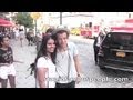 Harry Styles is SO NICE with fans outside restaurant in New York City