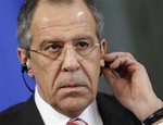  Mr. Lavrov made a point of saying that the discussions should "move this situation from this current stage of military confrontation." 