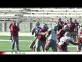 WSU Football: Dennis Simmons mic'd up at practice! April 23