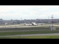 Lufthansa A-340s landing in Toronto