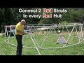 Zip Tie Domes: How to Build a 24 Foot Geodesic Dome