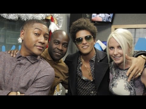 Bruno Mars interview at Kiss FM (UK)