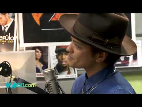 Bruno Mars interview with Z100