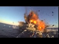 Norwey's New Anti-Ship Missile Blowing Up a Frigate