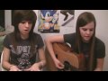 Tiffany and Christina singing 