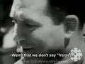 Kerouac interview in French with English subtitles