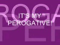 Bobby Brown-My Prerogative Lyrics