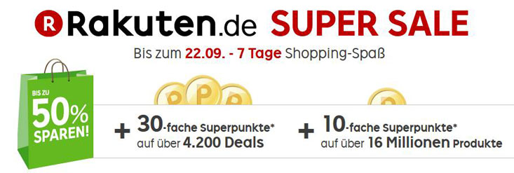 Rakuten Super Sale