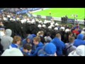 Polizeieinsatz FC Schalke 04 - PAOK Saloniki 21.04.2013 in der Nordkurve