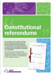 Constitutional Referendum brochure