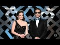 Robert Downey Jr. and Tina Fey presenting Best Original Screenplay