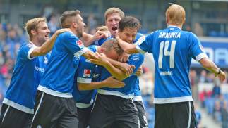 Bielefeld jubelt gegen Sandhausen