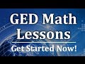 GED Math Lessons & GED Test Answers