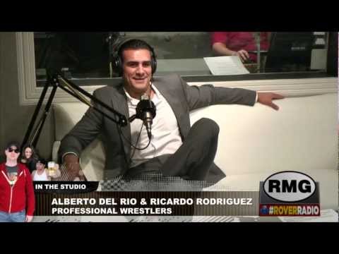 Alberto Del Rio and Ricardo Rodriguez from WWE In Studio