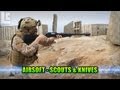 Airsoft Scouts And Knives with AirsoftGI (Airsoft SC Village Gameplay/Commentary)