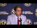 2013 SEC Football Media Days - Nick Saban - Alabama Head Coach