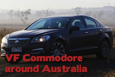 Commodore around Australia