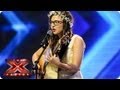 Abi Alton sings original song - Arena Auditions Week 2 -- The X Factor 2013