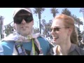 The Vault interviews EJ Scott & Deborah Ann Woll at LA Marathon's Finish