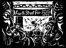 4th Street Fair poster