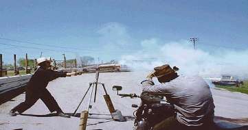 Weapon firing on Freeway