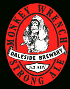 Monkey Wrench Beer label