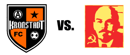 kronstadt vs leftwing logo