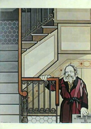 Bakunin illustration by Flavio Costantini, anarchist