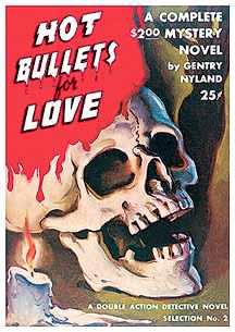 Hot Bullets, pulp cover