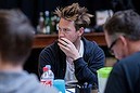 The Beast: Eddie Perfect in rehearsals. Photo © Gina Milicia