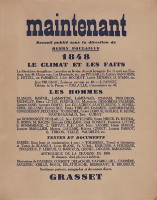 revue "Maintenant"