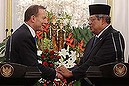 Tony Abbott and Indonesian President Susilo Bambang Yudhoyono