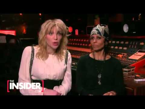 Courtney Love and Linda Perry Interview