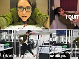 Video editor quits her job by filming herself dancing around boss's office at 4am and posting it on YouTube
