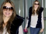 Elizabeth Hurley at JFK