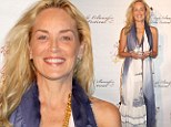 Natural instinct: Sharon Stone, 55, looks fresh as she drops the glamor for a bohemian, Woodstock-inspired look with a hippie dress and barely any makeup