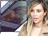 She goes with her everywhere! Kim Kardashian's screensaver revealed to be her daughter Nori... as she travels in Paris