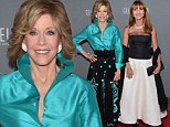 A tale of two Janes: Fonda, 75, and Seymour, 62, look fabulous for their age at the Disney Concert Hall 10th Anniversary