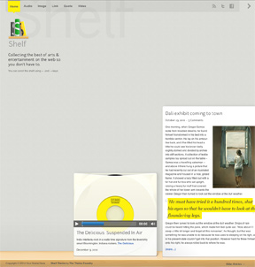 Shelf WordPress theme