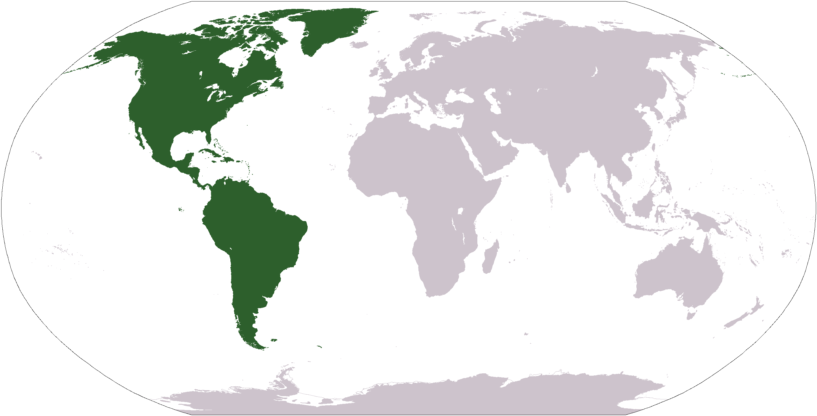 Location of the Americas