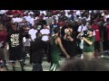 Michael Beasley Pushes Fan In The Face @ Dyckman Game (2011)