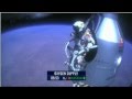 Felix Jumps At 128k feet! Red Bull Stratos - freefall from the edge of space