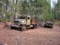 Abandoned Military Trucks Hidden in the Woods.