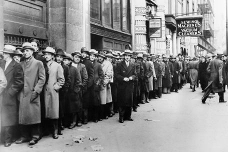 unemployment line thumb