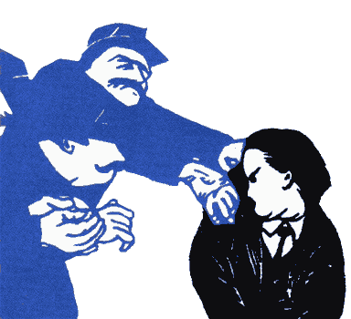 arrestation par Vallotton